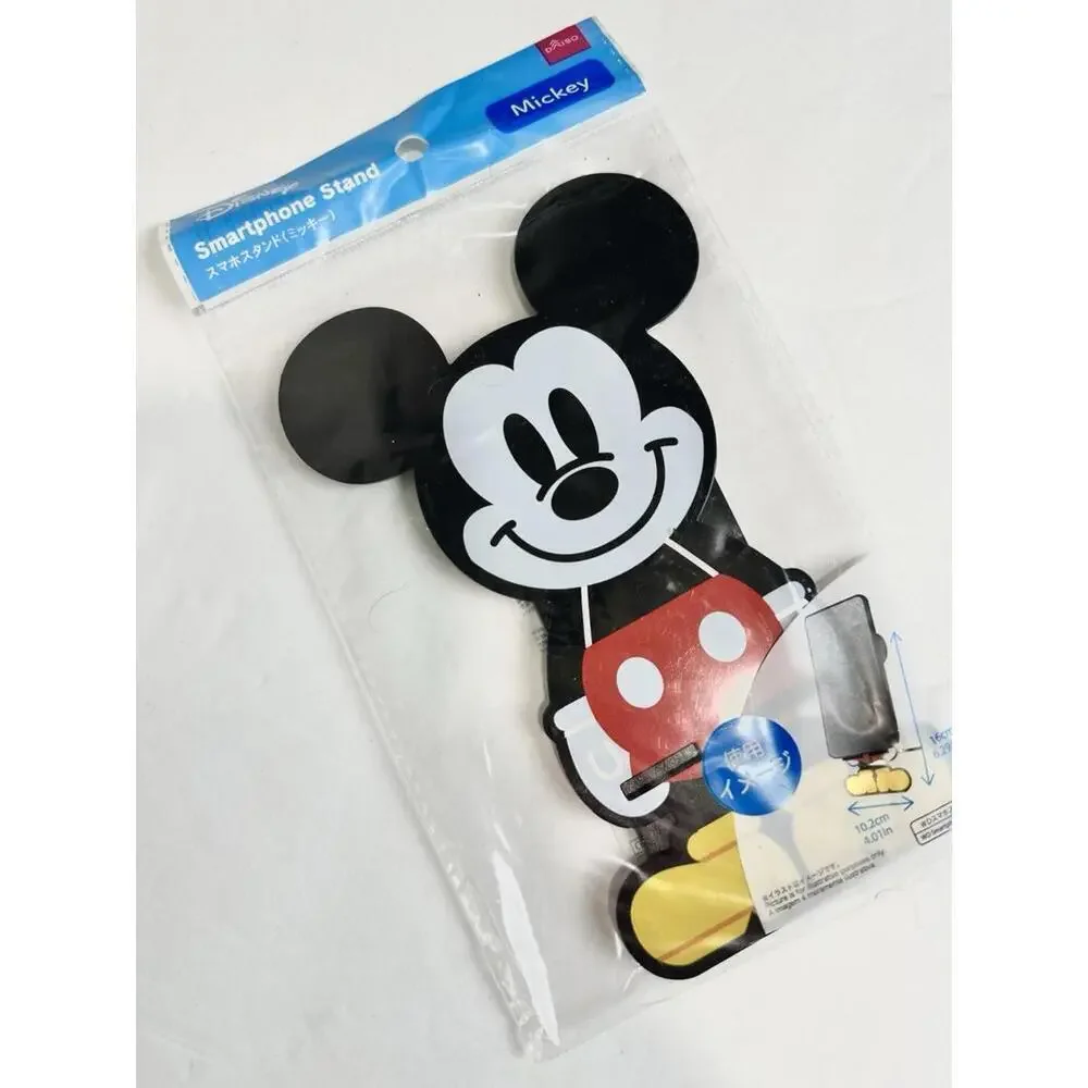 Daiso Disney Mickey Mouse Phone Stand Smartphone Stand New in Packing 1PK